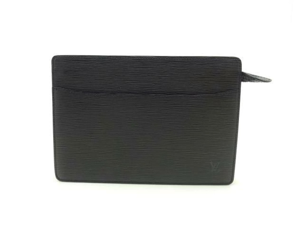 LOUIS VUITTON Shoulder Bag Pochette Homme Epi Noir Black